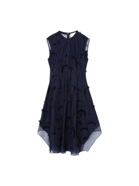 3.1 Phillip Lim Sleeveless Dress With Organza Combo