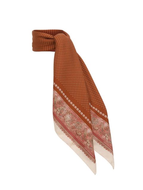 Zimmermann PRINTED SILK SQUARE 90
