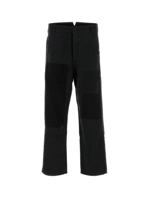 visvim Black wool blend pant