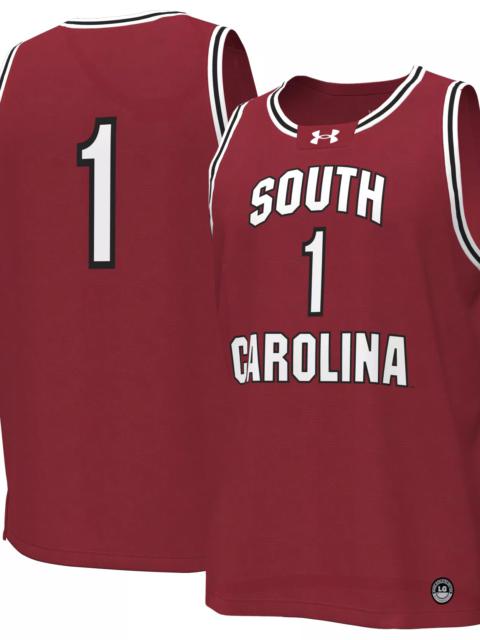 Under Armour Under Armour Men's South Carolina Gamecocks Cardinal Replica Basketball Jersey