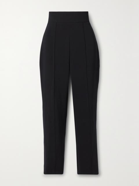CAROLINA HERRERA Cropped Stretch-crepe Straight-leg Pants