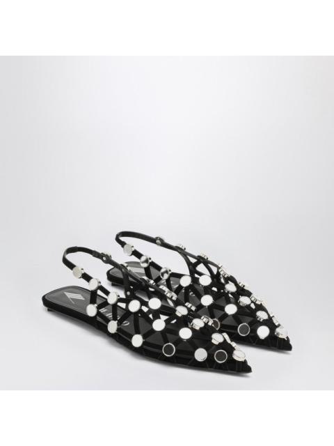 THE ATTICO The Attico Grid ballerinas