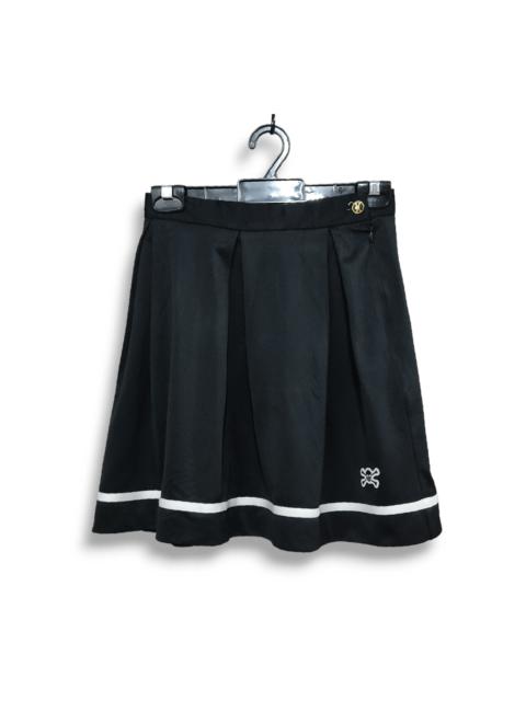 If Six Was Nine - SUPER LOVERS Polyester Pleated Short Skirt