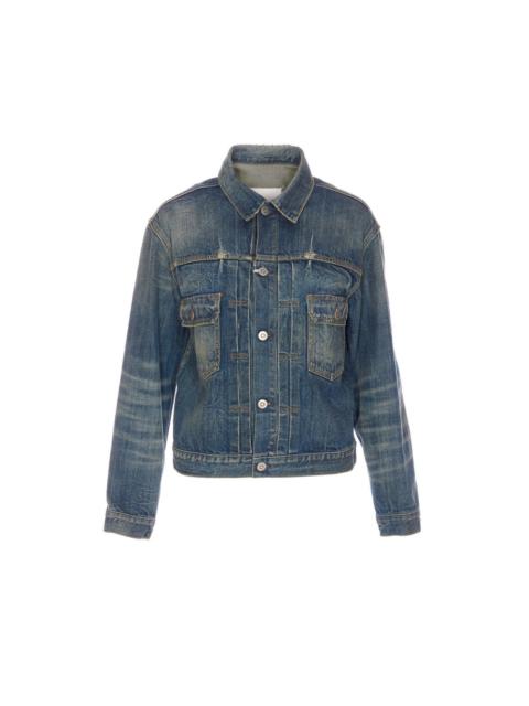 Maison Margiela Maison Margiela Women Four Stitches Denim Jacket