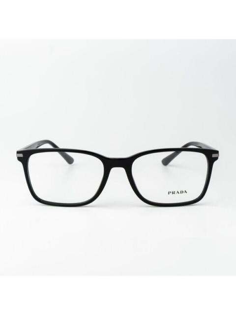 Prada Prada Women Eyeglasses Black Square PR14WV 1AB1O1 BRAND NEW