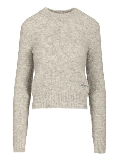 AMI Paris Ami Women Wool And Alpaca Knit Sweater