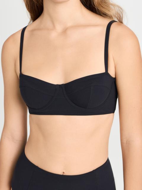 ULLA JOHNSON Zahara Bikini Top
