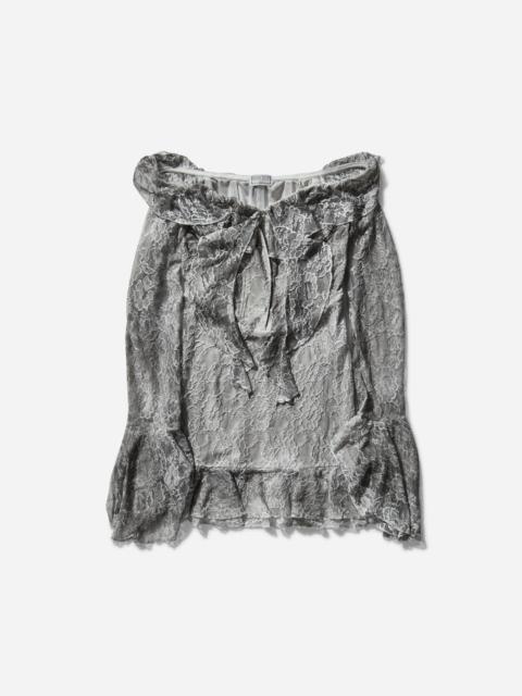 GUESS USA Women's Lace Corset Dress Washed Out Black