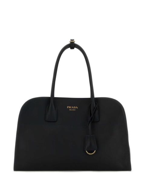Prada Prada Women Black Leather Medium Shopping Bag