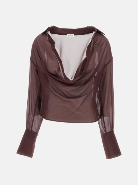 THE ANDAMANE The Andamane Women Lilia - Deep V Collar Blouse