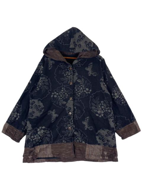 Other Designers VINTAGE JAPANESE BRAND FULL PRINT ART HOODIE JACKET