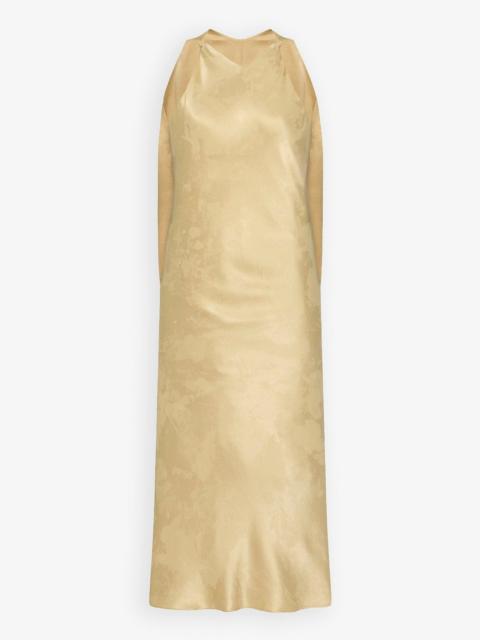The Row Baras textured crepe silk dress