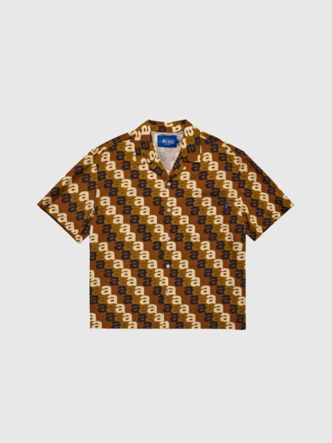 AWAKE NY A PRINT CAMP SHIRT