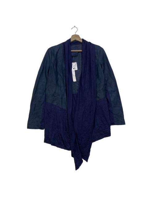 Other Designers Designer - Japanese Brand Rawtus Goat Skin Button Less Jacket