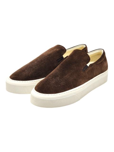 Marie H Suede Slip-On Sneakers in Brown - EU 38 / US 8 $810