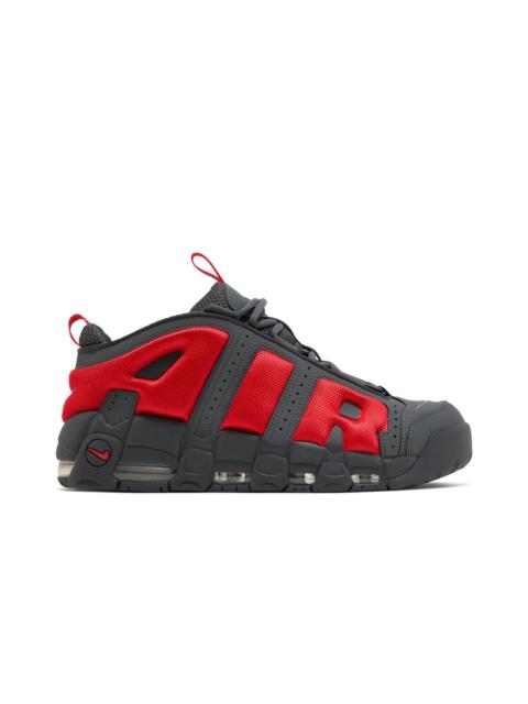 Nike Air More Uptempo Low 'Dark Grey Light Crimson'