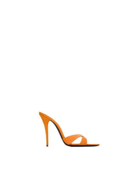 SAINT LAURENT SAINT LAURENT Kirat $1150 Orange Sandals New & Authentic (Wo