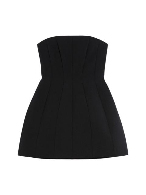 Max Mara Max Mara Women Bustier Dress In Sable Fabric
