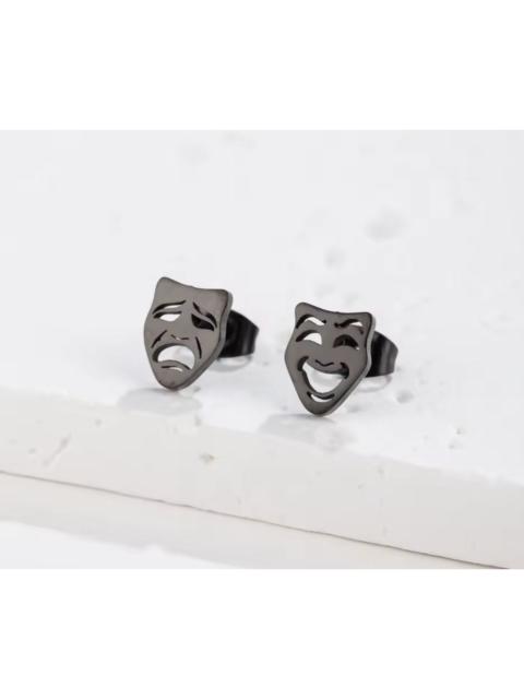Other Designers Jewelry - Funny Mask Stud Earring