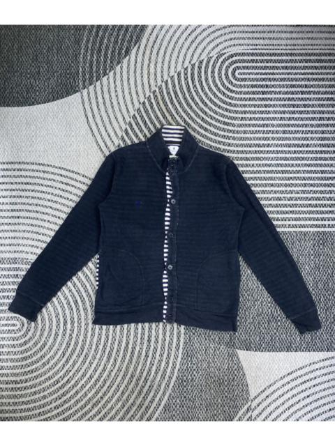 Other Designers Vtg R.Newbold Button Up Striped Lining Sweat Jacket