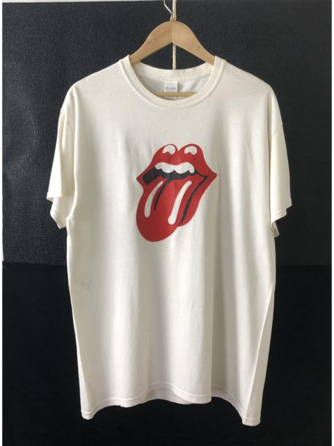 Other Designers Archival Clothing - Y2K THE ROLLING STONES SHIRT WITH BIG LOGO