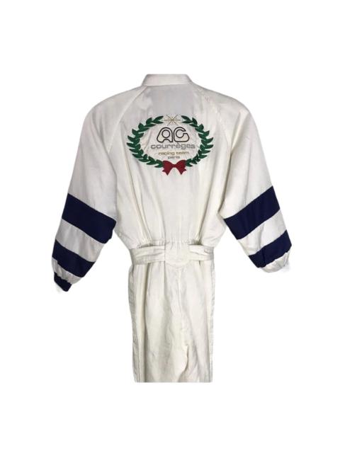 Other Designers Vintage - Courreges racing team paris nylon embroidery racing suit