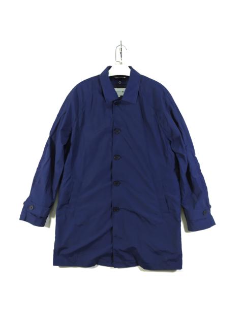 Other Designers Vintage - LACOSTE Blue Over Coat / Long Coat #70-4