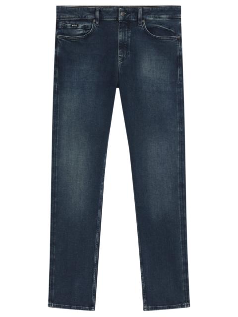 BOSS DELAWARE SLIM-FIT JEANS IN SOFT-TOUCH DENIM