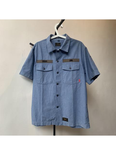 WTAPS Wtaps Buds Ss 01 Shirt Cotton Chambray