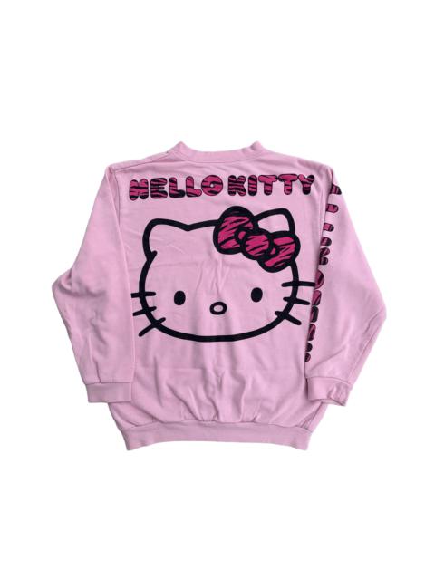 Other Designers Vintage Hello Kitty Cartoon Huge Graphic Sweatshirt