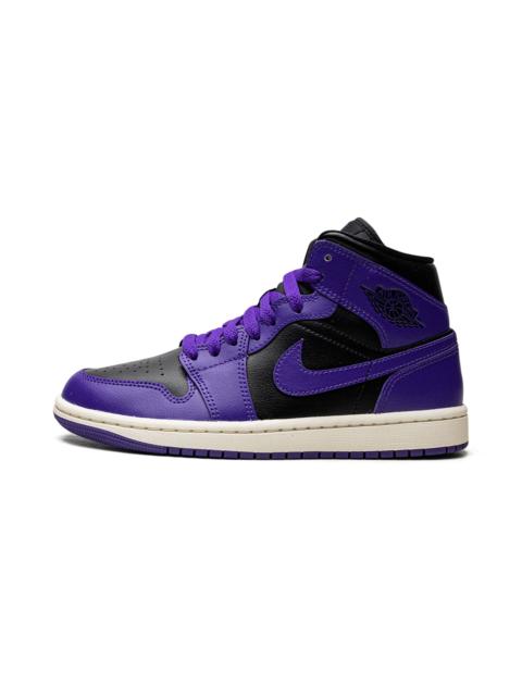 Jordan WMNS Jordan 1 Mid "Black/Purple"