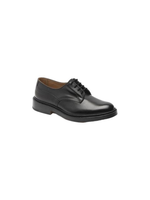 Woodstock Lace-up Shoe In Black Calf