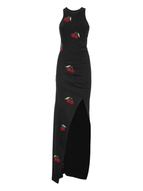 PHILIPP PLEIN crystal-embellished maxi dress