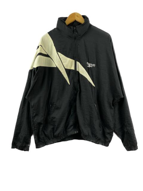 Other Designers Vintage - VINTAGE REEBOK WINDBREAKER BLACK