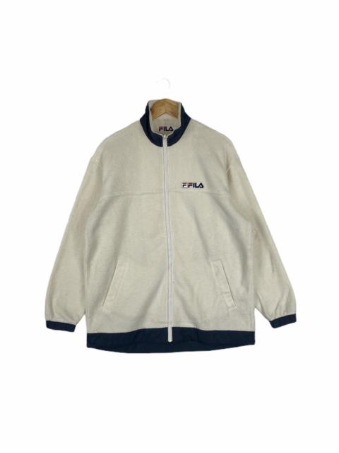Other Designers Vintage - VINTAGE FILA SMALL LOGO CASUAL SPORTSWEAR FLEECE SWEATER