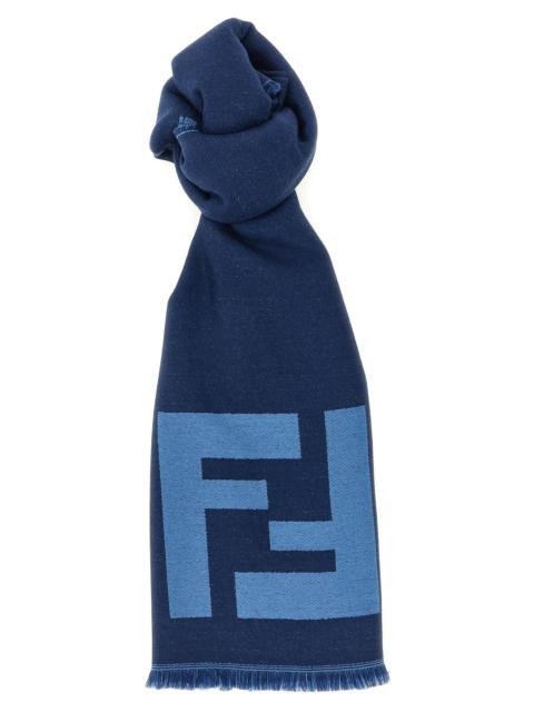 FENDI Fendi Men Ff Macro Scarf