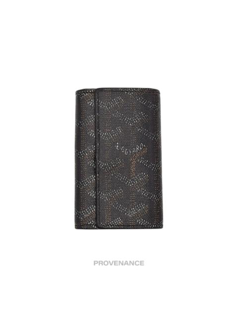 Goyard Goyard 6 Key Case Wallet - Black Goyardine