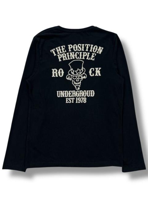 Other Designers Japanese Brand - Crazy Devil Embroidered L/S Tshirt
