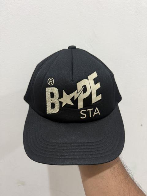 A BATHING APE® VTG OG Bape Sta Swarovski Stone Mesh Cap
