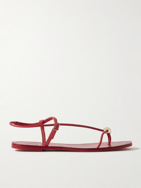 LOEFFLER RANDALL Lara Embellished Leather Sandals