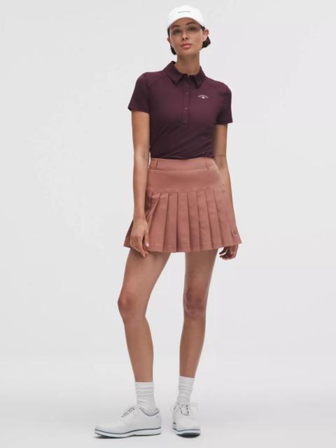 lululemon Drop-Waist Pleated High-Rise Golf Skirt