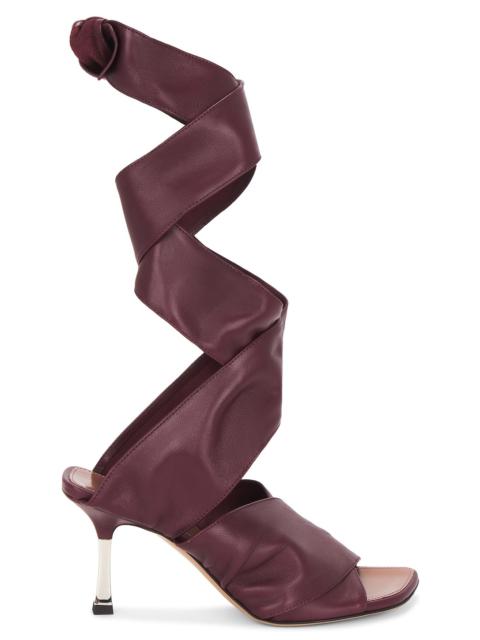 PARIS TEXAS Lorena Lace Up 75 Sandal