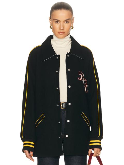 BODE Monogram Snap Reversible Jacket