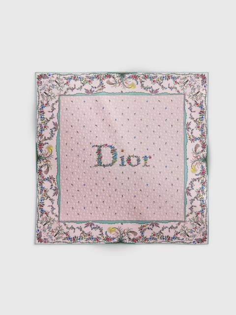 Dior Dioramour Revolution Flowers 90 Square Scarf