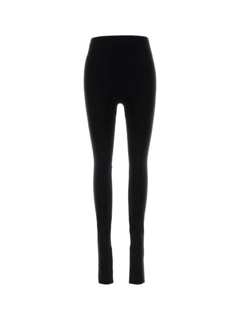 GUCCI Gucci Women Black Stretch Nylon Leggings