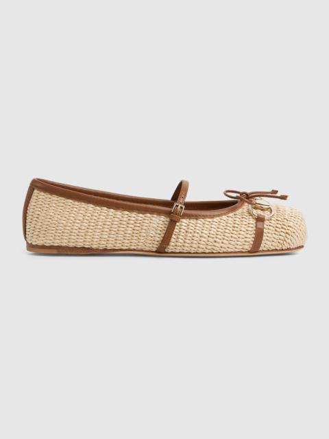 Women's Gucci Horsebit ballet flat