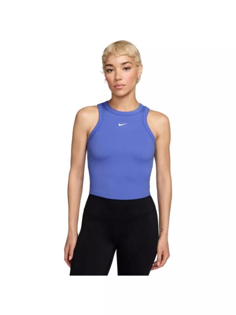 Nike Women's One Fitted Dri-FIT Cropped Tank Top