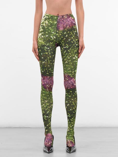 zomer Sparking Sequin Print Tights