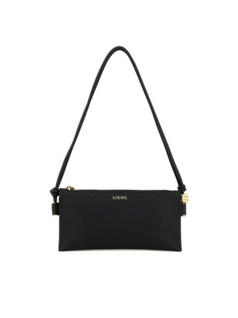 Loewe LOEWE Joya $1950 Black Leather Pouch Bag New & Authentic