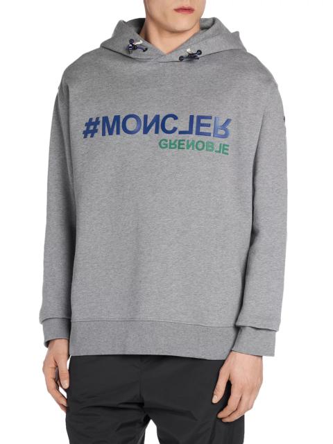 Moncler Long Sleeve Logo Hoodie